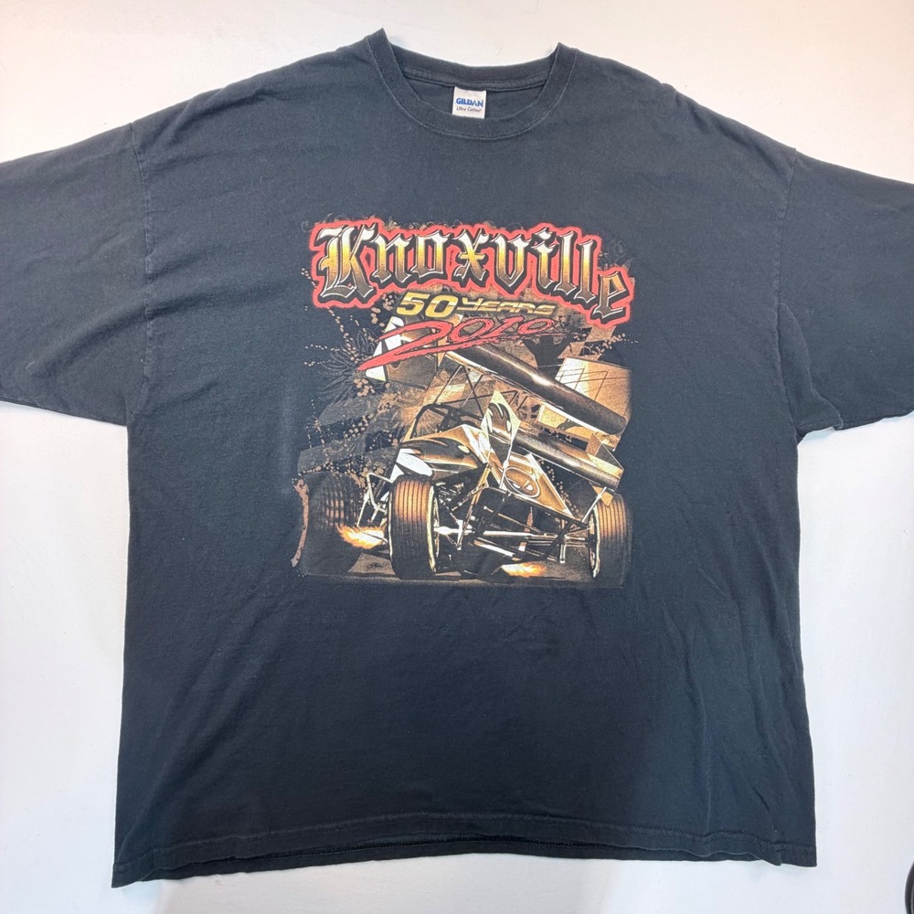 2010 Knoxville Nationals 50th Anniversary Sprint Car Racing T Shirt 3XL